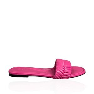 Zara Pink Slide Sandals